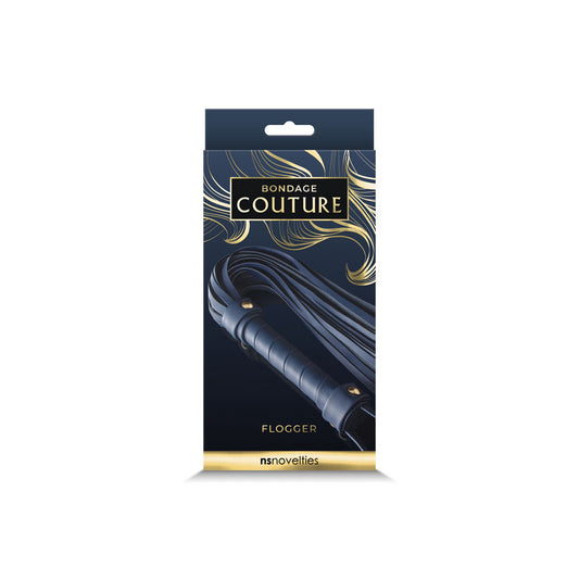 Bondage Couture Flogger Blue | 657447103247 | Available at EroticWarehouse.com