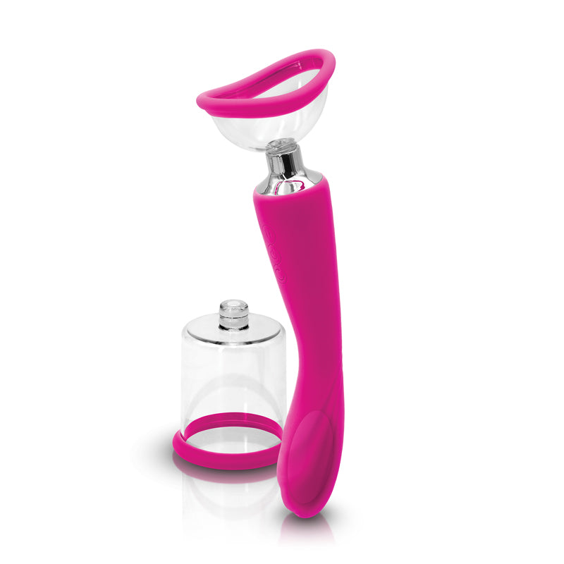 Inya Pump And Vibe Pink | 657447103414 | Available at EroticWarehouse.com