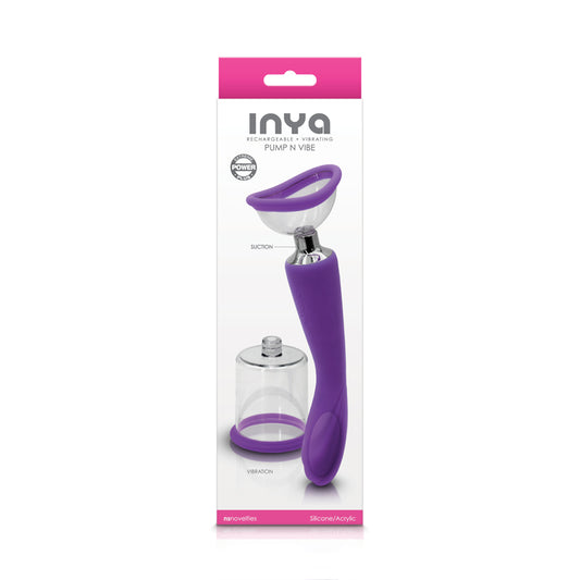 Inya Pump And Vibe Purple | 657447103421 | Available at EroticWarehouse.com