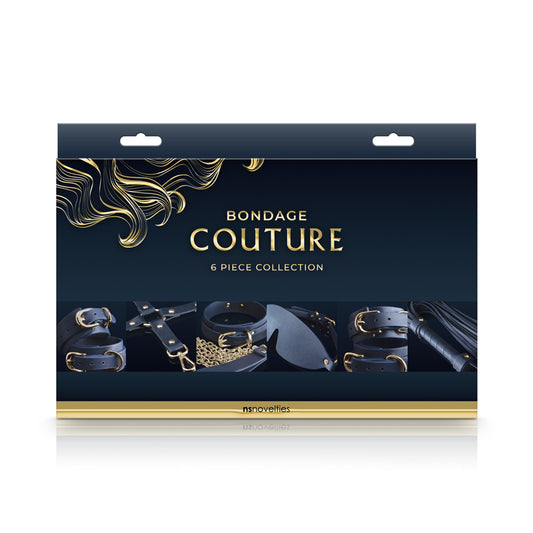 Bondage Couture 6 Piece Kit Blue | 657447103544 | Available at EroticWarehouse.com