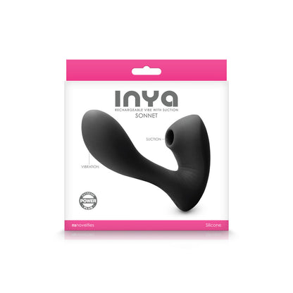Inya Sonnet Black | 657447103858 | Available at EroticWarehouse.com