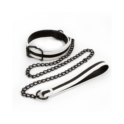 Glo Bondage Collar And Leash Green | 657447104015 | Available at EroticWarehouse.com