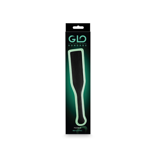 Glo Bondage Paddle Green | 657447104046 | Available at EroticWarehouse.com