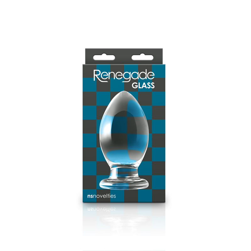 Renegade Glass Bishop Clear | 657447104299 | Available at EroticWarehouse.com
