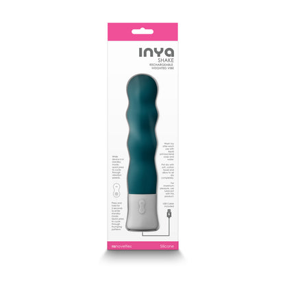Inya Shake Dark Teal | 657447104442 | Available at EroticWarehouse.com