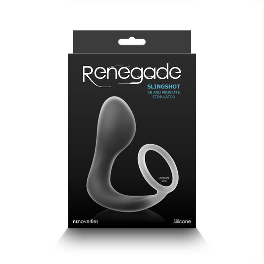 Renegade Slingshot Black | 657447104459 | Available at EroticWarehouse.com