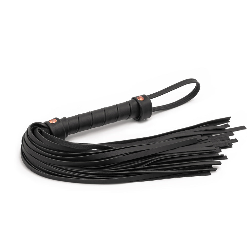 Bondage Couture Flogger Black | 657447104589 | Available at EroticWarehouse.com