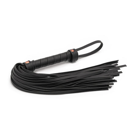 Bondage Couture Flogger Black | 657447104589 | Available at EroticWarehouse.com