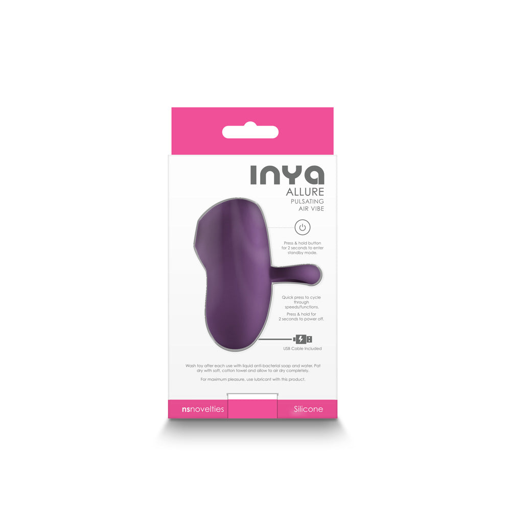 Inya Allure Dark Purple | 657447105005 | Available at EroticWarehouse.com