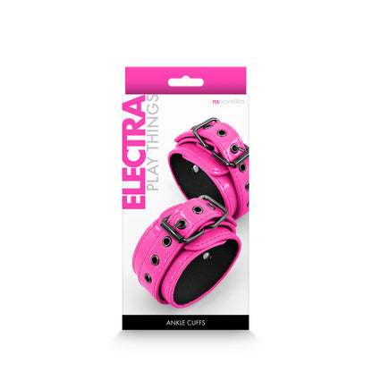 Electra Ankle Cuffs Pink | 657447105104 | Available at EroticWarehouse.com