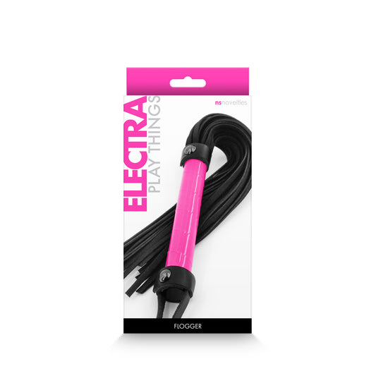 Electra Flogger Pink | 657447105135 | Available at EroticWarehouse.com