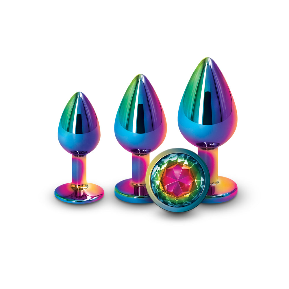 Rear Assets Trainer Kit Multicolor Rainbow Gem | 657447105319 | Available at EroticWarehouse.com