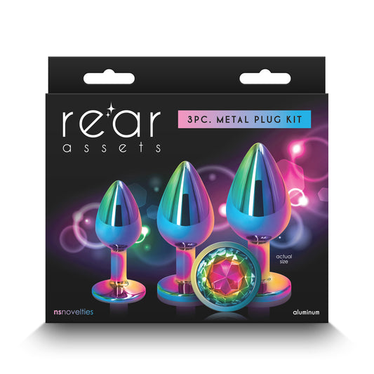 Rear Assets Trainer Kit Multicolor Rainbow Gem | 657447105319 | Available at EroticWarehouse.com