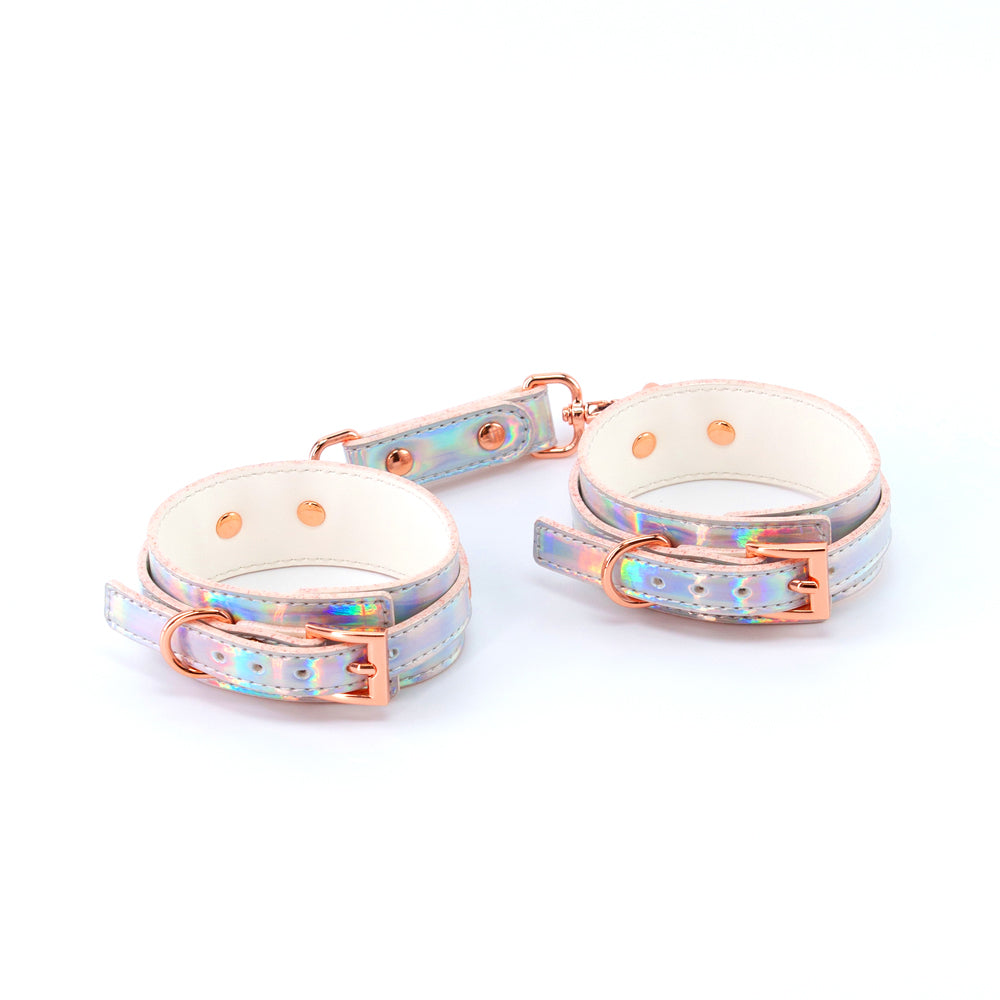 Cosmo Bondage Wrist Cuffs Rainbow | 657447105678 | Available at EroticWarehouse.com