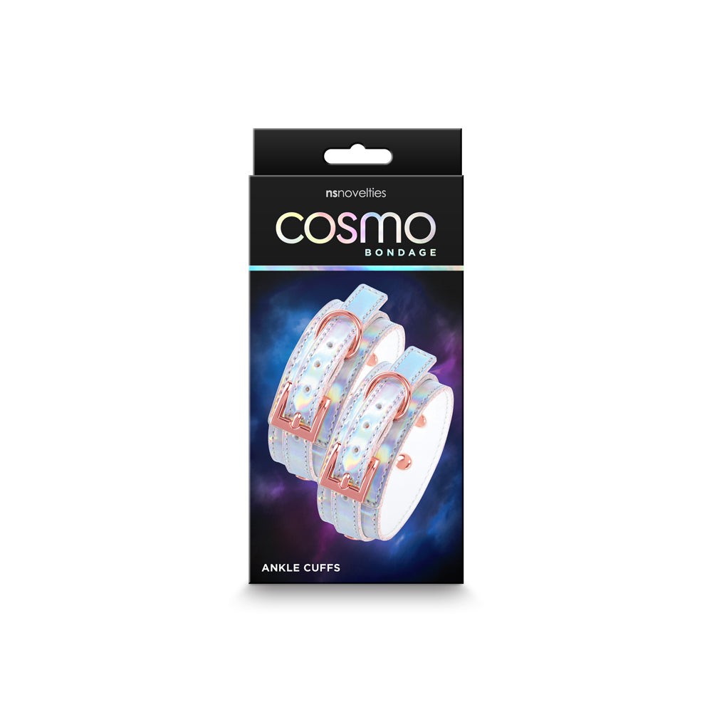 Cosmo Bondage Ankle Cuffs Rainbow | 657447105685 | Available at EroticWarehouse.com