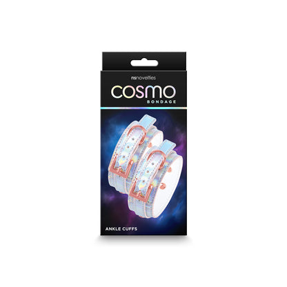 Cosmo Bondage Ankle Cuffs Rainbow | 657447105685 | Available at EroticWarehouse.com