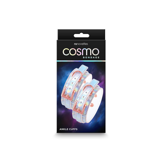 Cosmo Bondage Ankle Cuffs Rainbow | 657447105685 | Available at EroticWarehouse.com