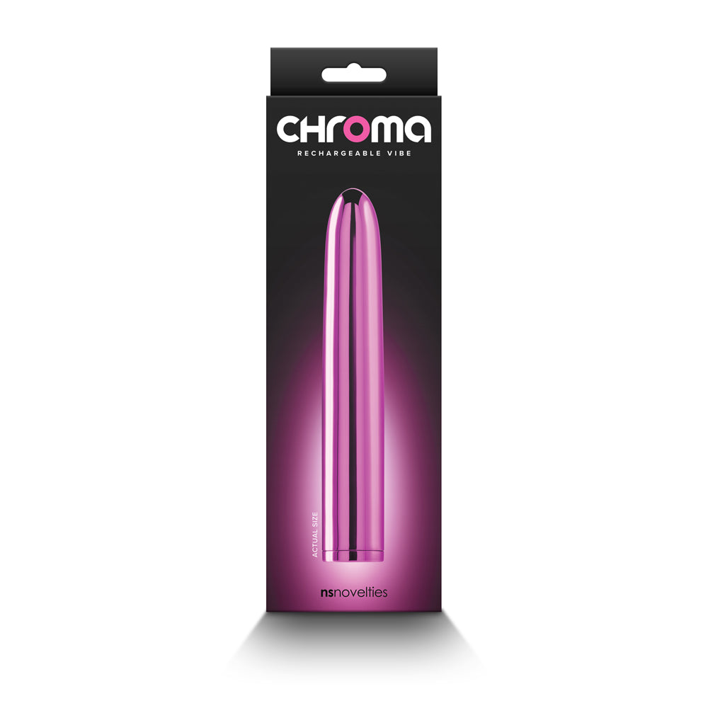 Chroma 7" Vibe Pink | 657447105791 | Available at EroticWarehouse.com