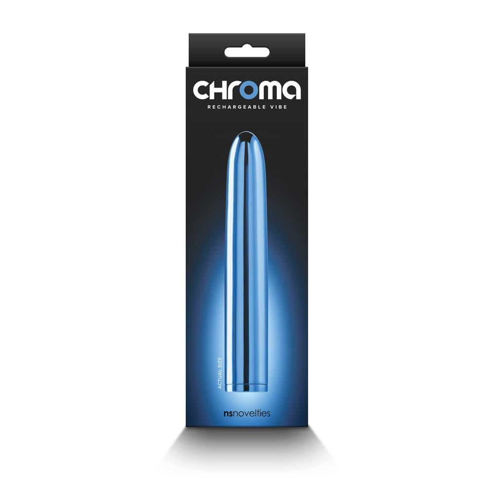 Chroma 7" Vibe Blue | 657447105821 | Available at EroticWarehouse.com