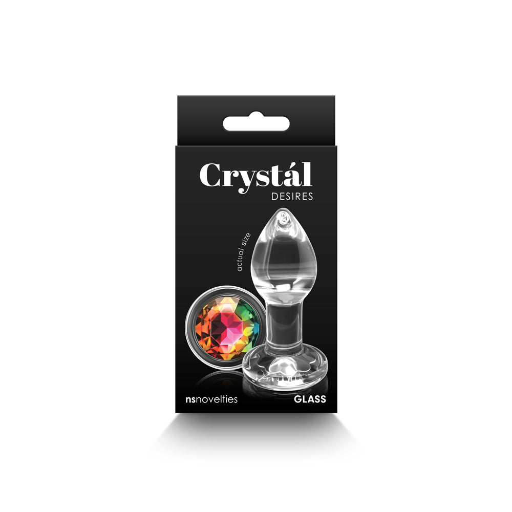 Crystal Desires Rainbow Gem Small | 657447105975 | Available at EroticWarehouse.com