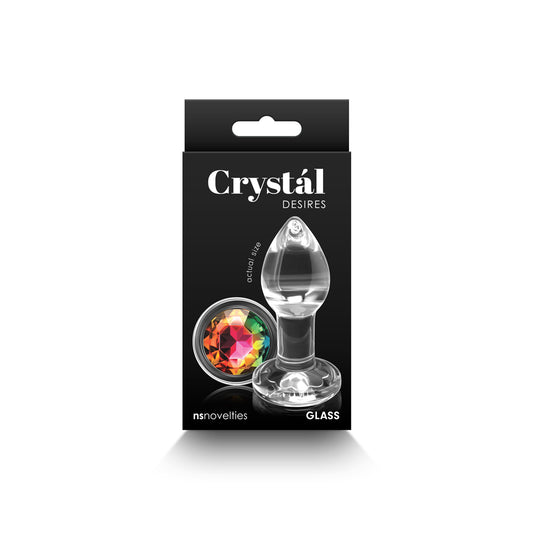 Crystal Desires Rainbow Gem Small | 657447105975 | Available at EroticWarehouse.com