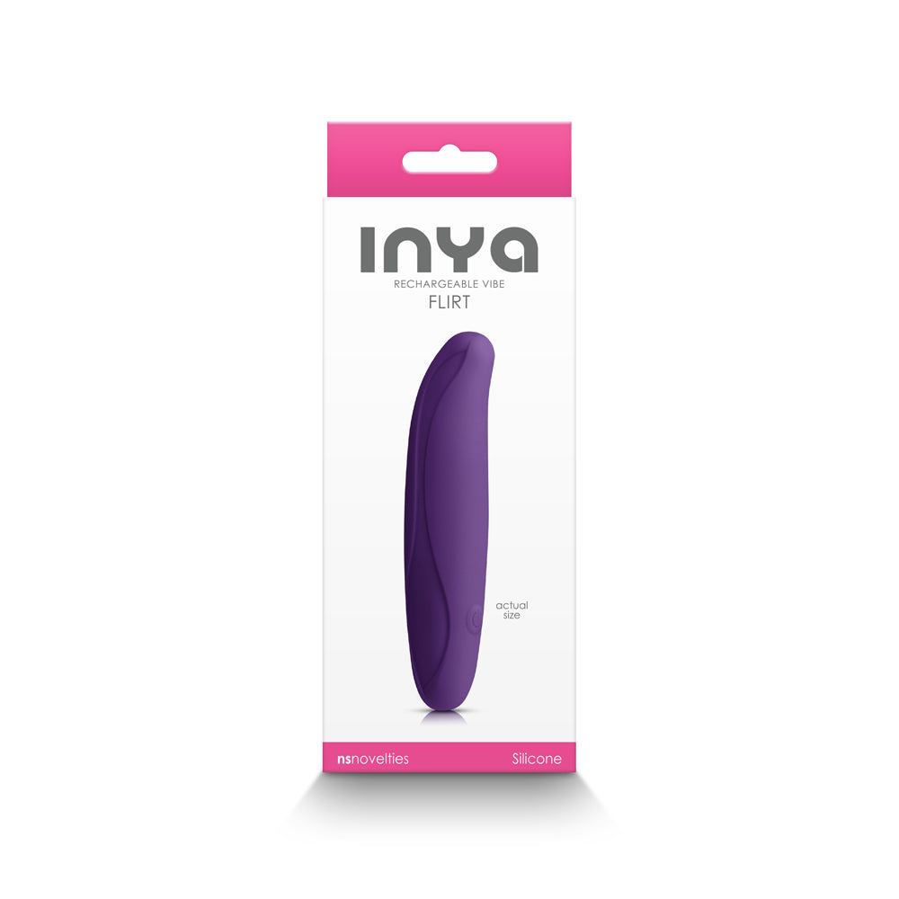Inya Flirt Dark Purple | 657447106064 | Available at EroticWarehouse.com