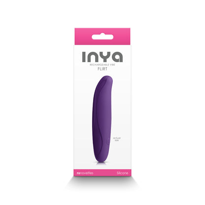 Inya Flirt Dark Purple | 657447106064 | Available at EroticWarehouse.com