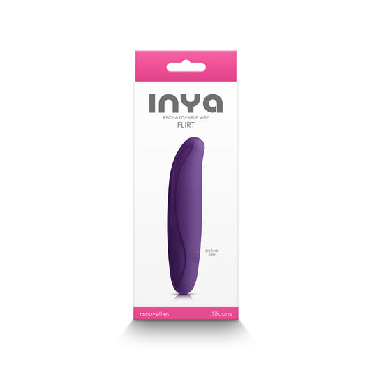 Inya Flirt Dark Purple | 657447106064 | Available at EroticWarehouse.com