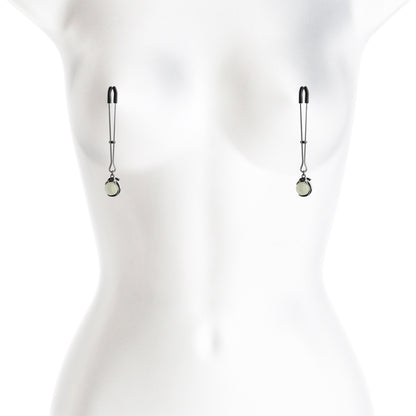 Bound Nipple Clamps G1 Gunmetal | 657447106767 | Available at EroticWarehouse.com