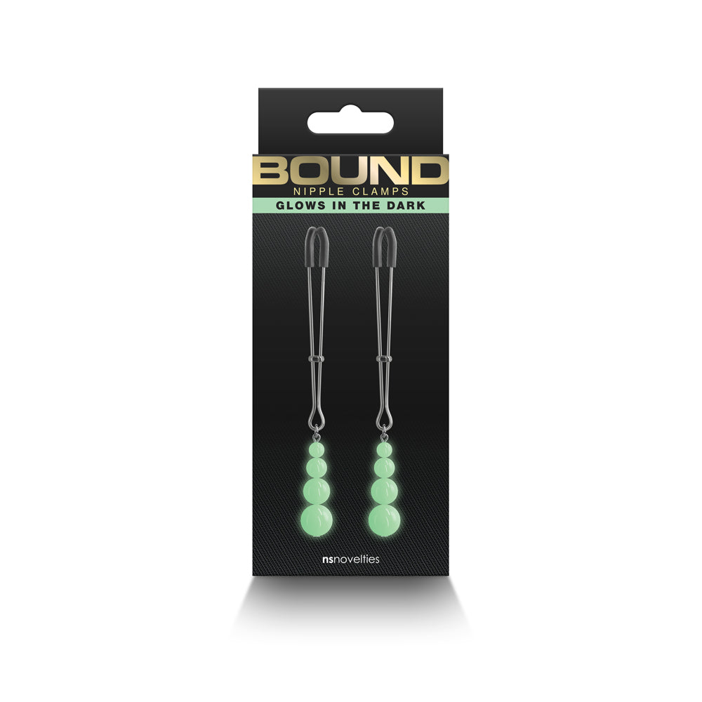 Bound Nipple Clamps G2 Gunmetal | 657447106774 | Available at EroticWarehouse.com