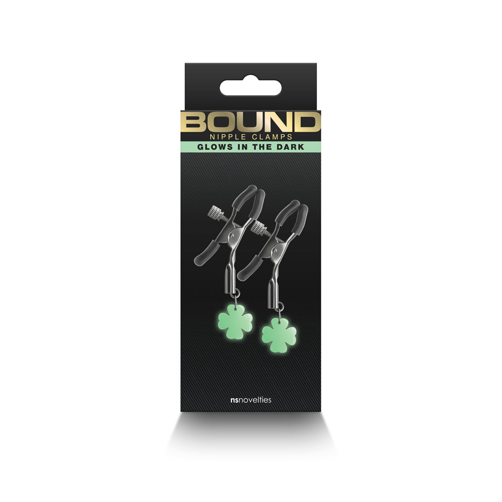 Bound Nipple Clamps G4 Gunmetal | 657447106798 | Available at EroticWarehouse.com