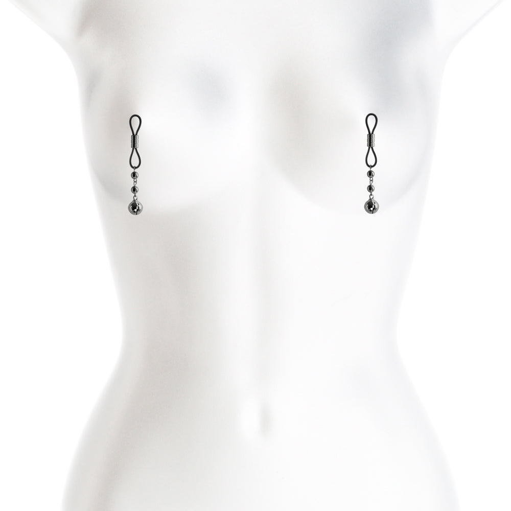 Bound Nipple Clamps D1 Gunmetal | 657447106804 | Available at EroticWarehouse.com