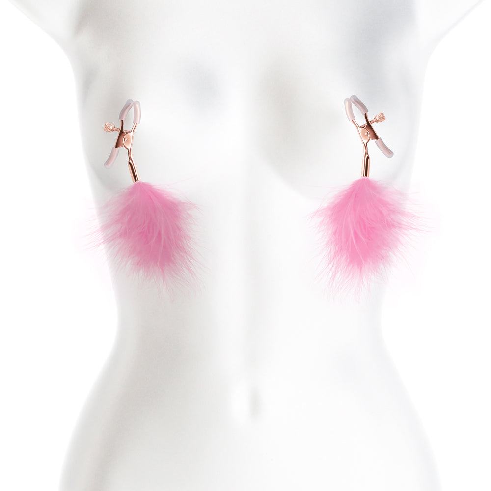 Bound Nipple Clamps F1 Pink | 657447106842 | Available at EroticWarehouse.com