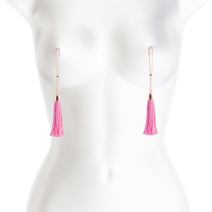 Bound Nipple Clamps T1 Pink | 657447106859 | Available at EroticWarehouse.com