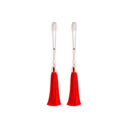 Bound Nipple Clamps T1 Red | 657447106873 | Available at EroticWarehouse.com