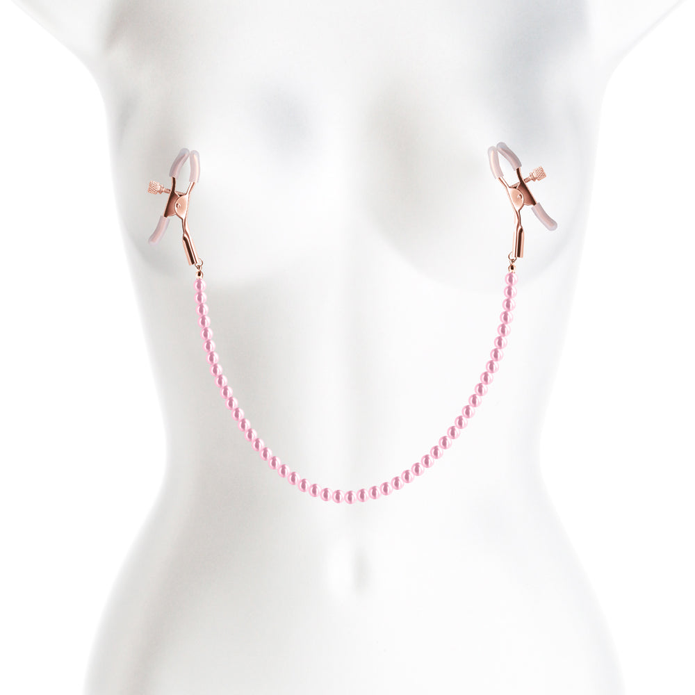 Bound Nipple Clamps Dc1 Pink | 657447106880 | Available at EroticWarehouse.com
