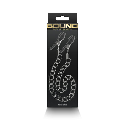 Bound Nipple Clamps Dc2 Gunmetal | 657447106903 | Available at EroticWarehouse.com
