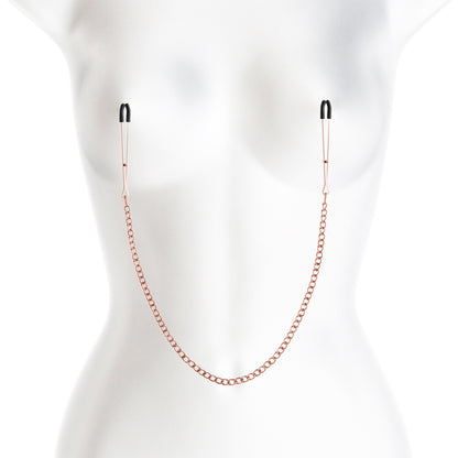 Bound Nipple Clamps Dc3 Rose Gold | 657447106934 | Available at EroticWarehouse.com