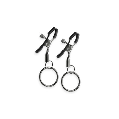 Bound Nipple Clamps C2 Gunmetal | 657447106965 | Available at EroticWarehouse.com