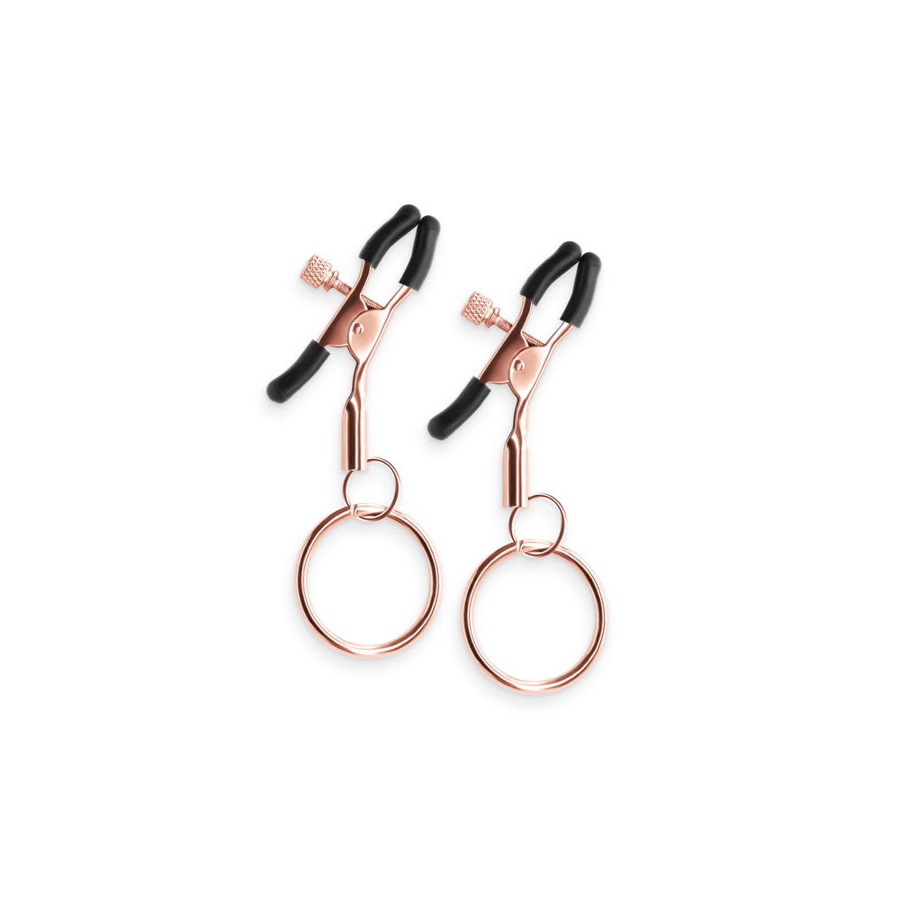 Bound Nipple Clamps C2- Rose Gold | 657447106972 | Available at EroticWarehouse.com