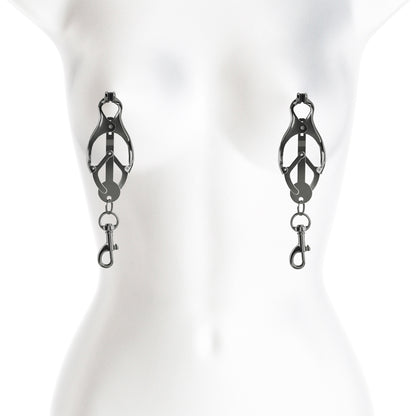 Bound Nipple Clamps C3 Gunmetal | 657447106989 | Available at EroticWarehouse.com