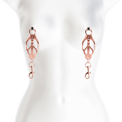 Bound Nipple Clamps C3 Rose Gold | 657447106996 | Available at EroticWarehouse.com