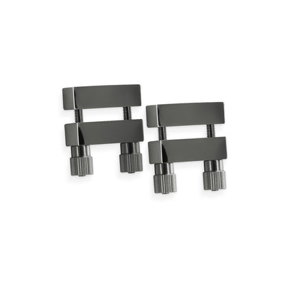 Bound Nipple Clamps V1 Gunmetal | 657447107009 | Available at EroticWarehouse.com