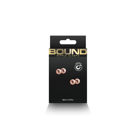 Bound Nipple Clamps M1 Rose Gold | 657447107030 | Available at EroticWarehouse.com