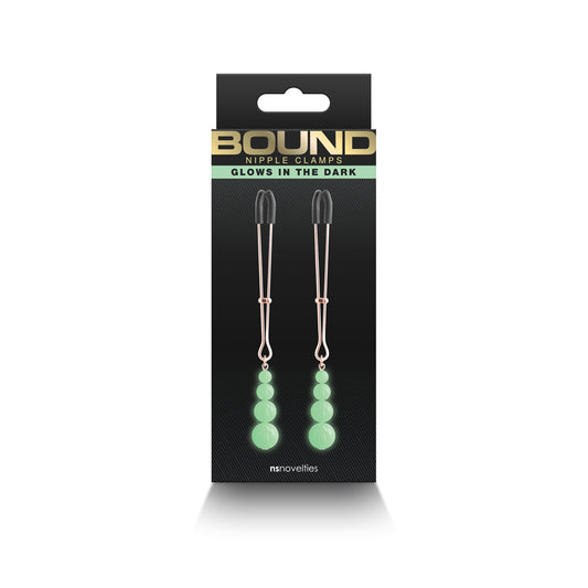 Bound Nipple Clamps G2 Rose Gold | 657447107207 | Available at EroticWarehouse.com