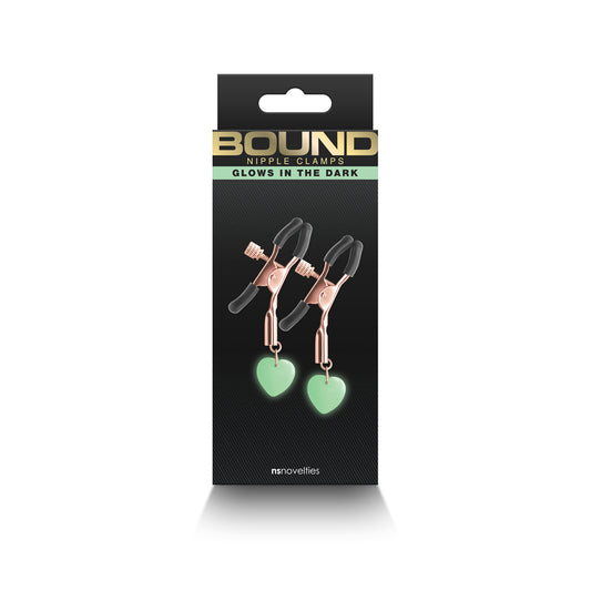 Bound Nipple Clamps G3 Rose Gold | 657447107214 | Available at EroticWarehouse.com