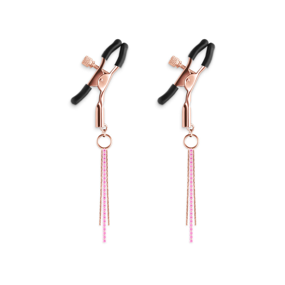 Bound Nipple Clamps D3 Rose Gold | 657447107269 | Available at EroticWarehouse.com