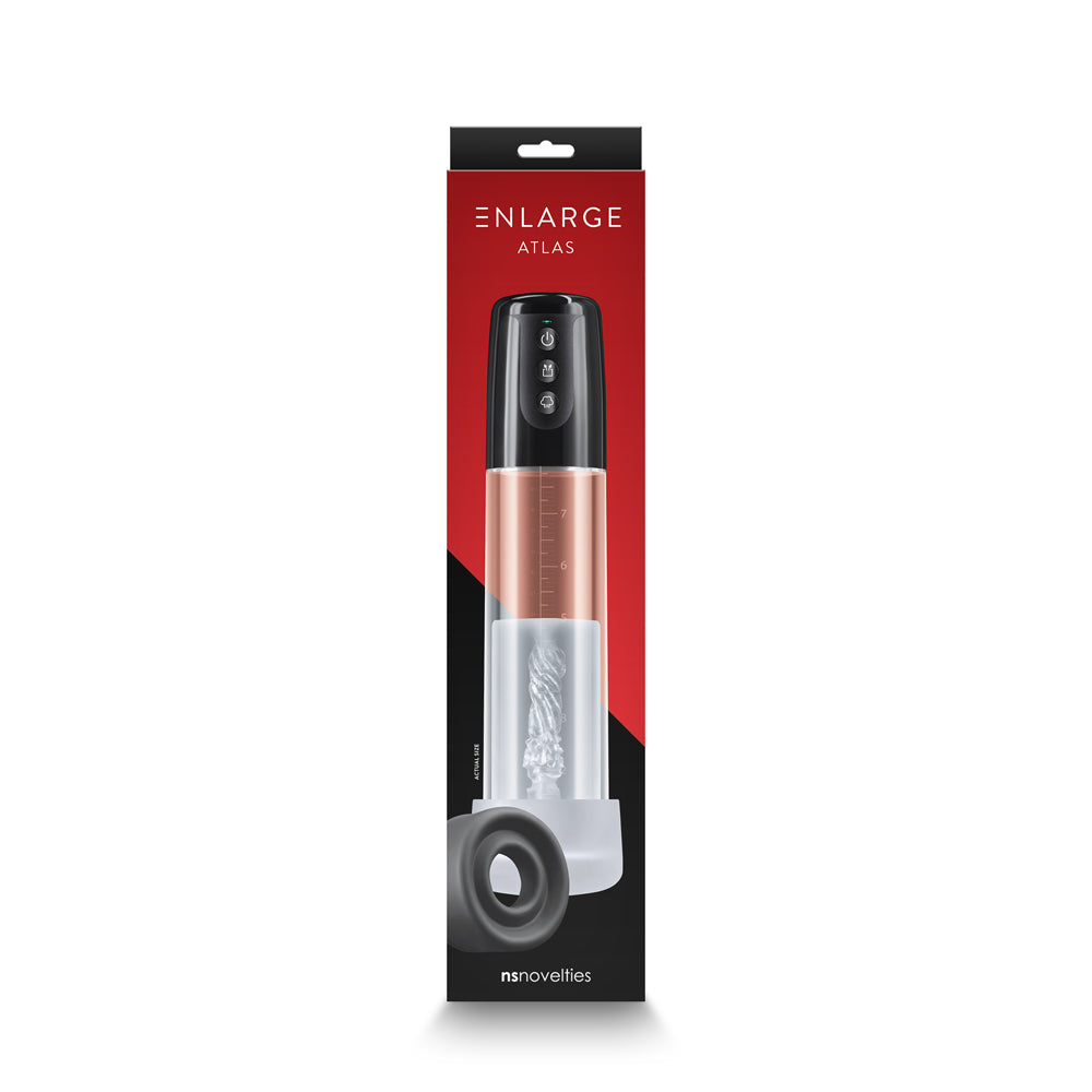 Enlarge Atlas Pump Black | 657447107443 | Available at EroticWarehouse.com