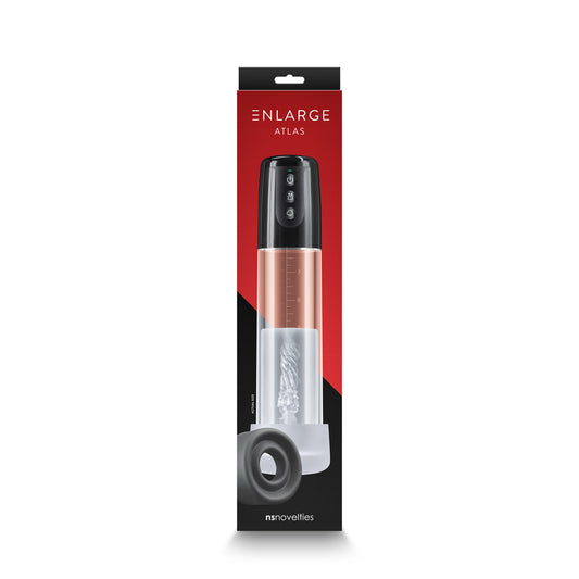 Enlarge Atlas Pump Black | 657447107443 | Available at EroticWarehouse.com