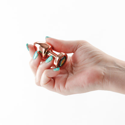 Rear Assets Petite Rose Gold Rainbow | 657447107481 | Available at EroticWarehouse.com